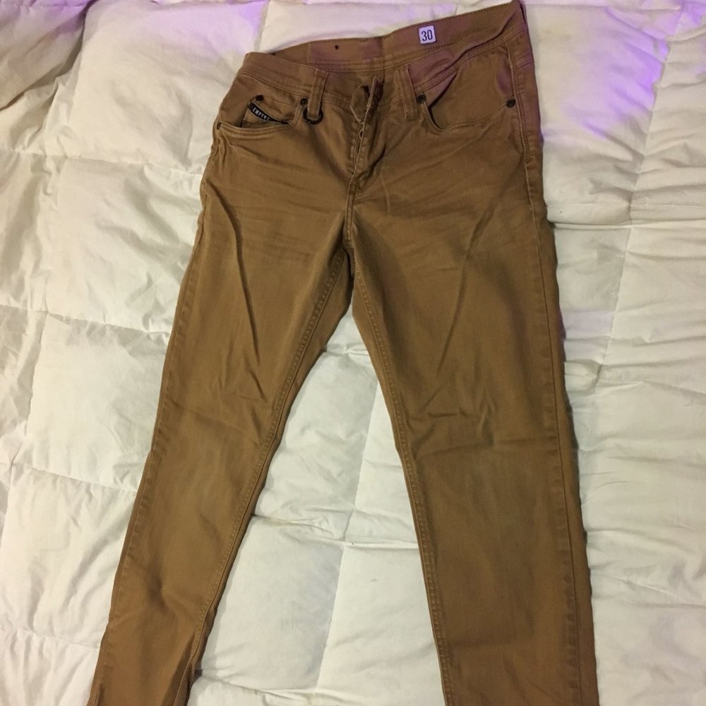 Empyre Skinny Khaki Denim